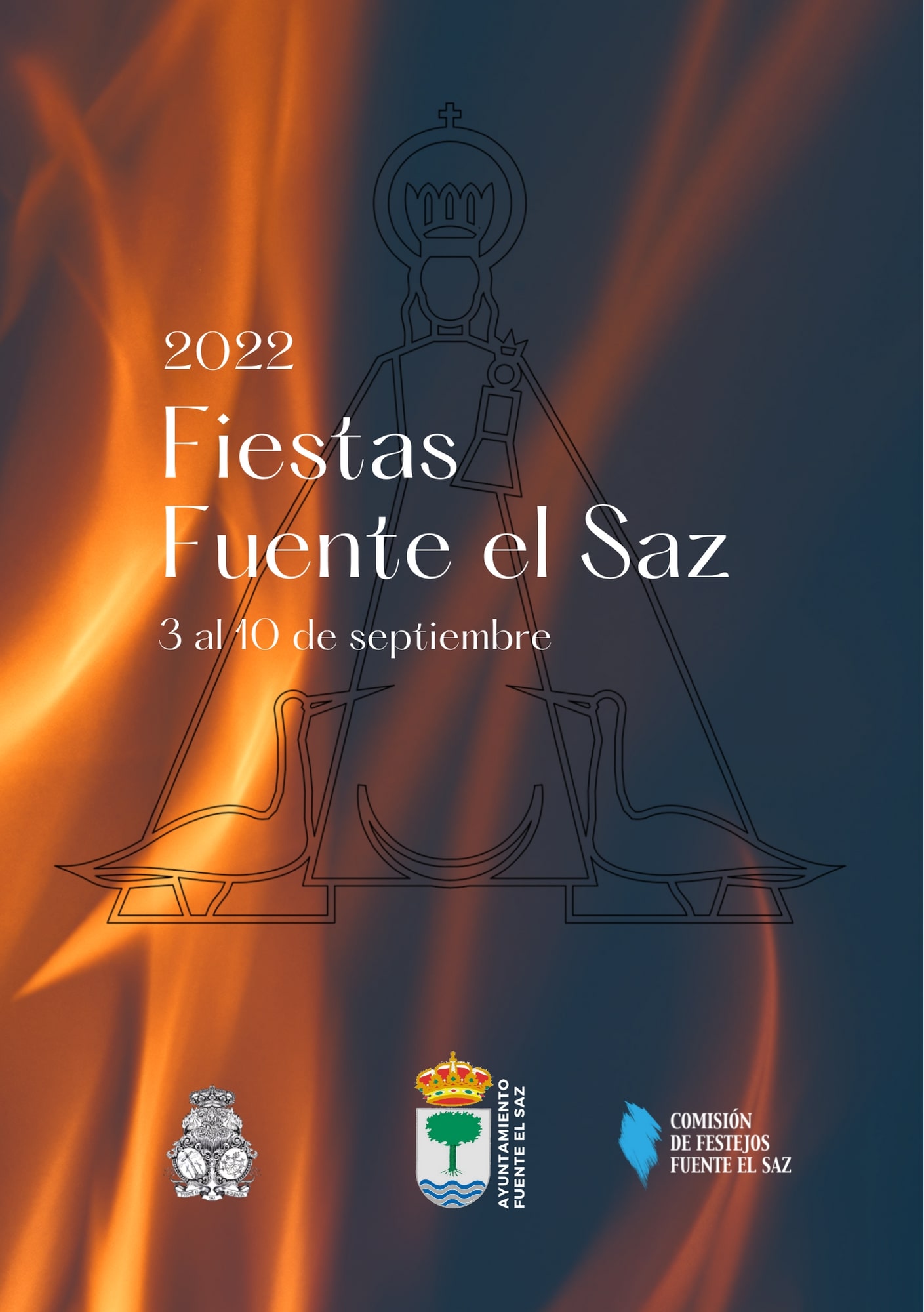 Fiestas patronales en honor a la Virgen de la Cigüeñuela y el Santísimo Cristo de la Misericordia 2022 Fuente el Saz de Jarama